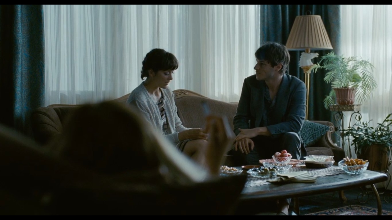 Louis con Catherin, en "Sólo el fin del mundo" Louis con Catherin